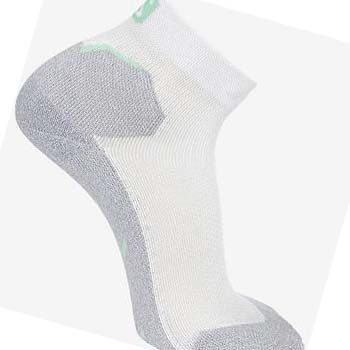 Calcetines Salomon SPEEDCROSS ANKLE 2-PACK Mujer Blancos | MX 2137QMA